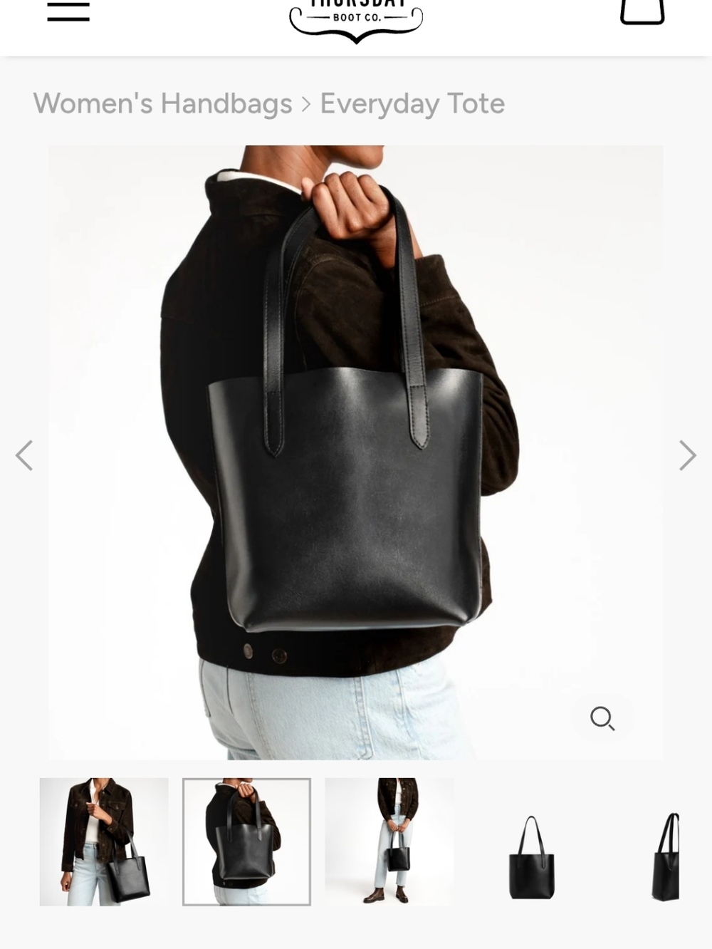 Portland Classic Leather Bag in BROWN Woman's